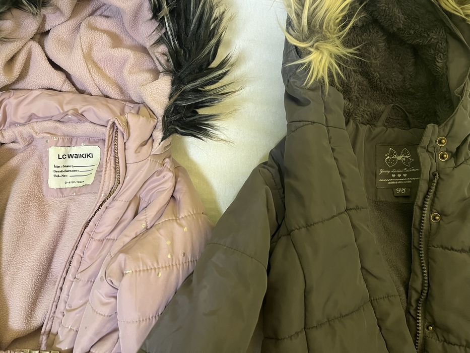 Яке 2 броя за момиче 98-104 см 3-4 години