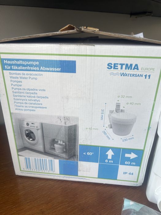 Tocăcător sanitar Watersan 11