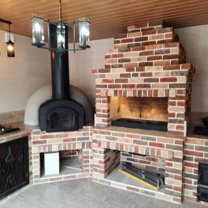 ХАЙ-ТЕК Барбекю комплекс. Летние кухни. Очаги