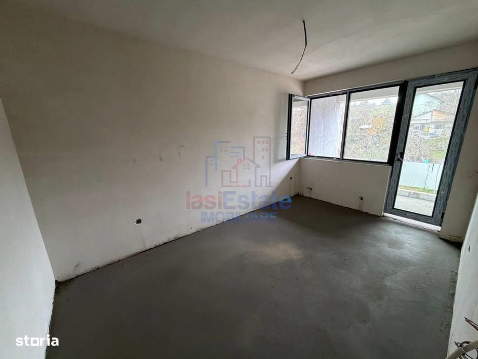 Apartament cu 2 camere, Hlincea, etajul 1 - 61.45mp + 3.14mp