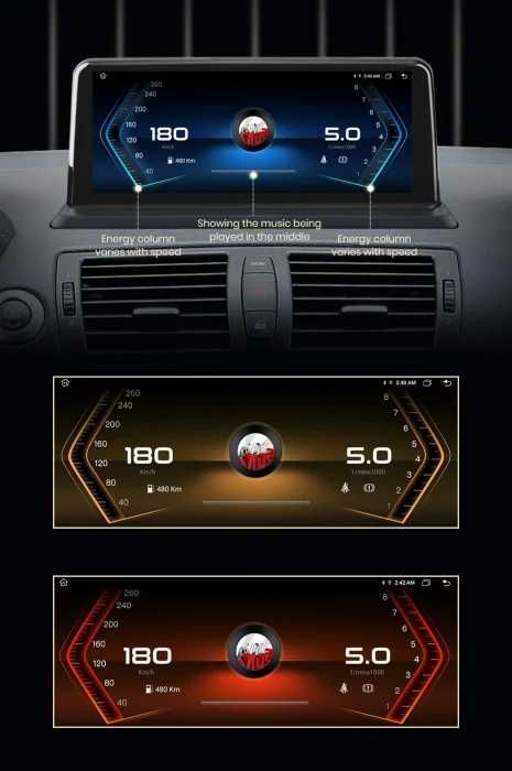 Navigatie  Andorid BMW  seria 1 E81 E82 E87 E88 2005-2012, Carplay
