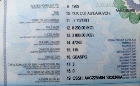 GAZ-SAZ 3507 sotiladi.