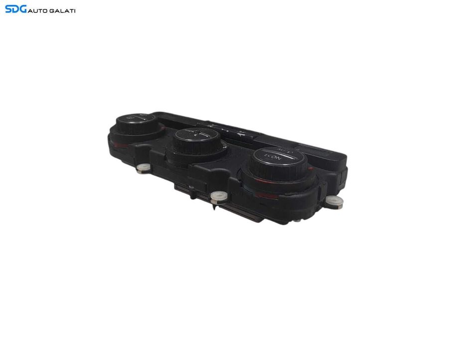 Panou Modul Unitate Comanda AC Aer Conditionat Clima Climatronic Dublu Dual Zone Volkswagen Passat B6 2005 - 2010 Cod 1K0907044K [N0657]