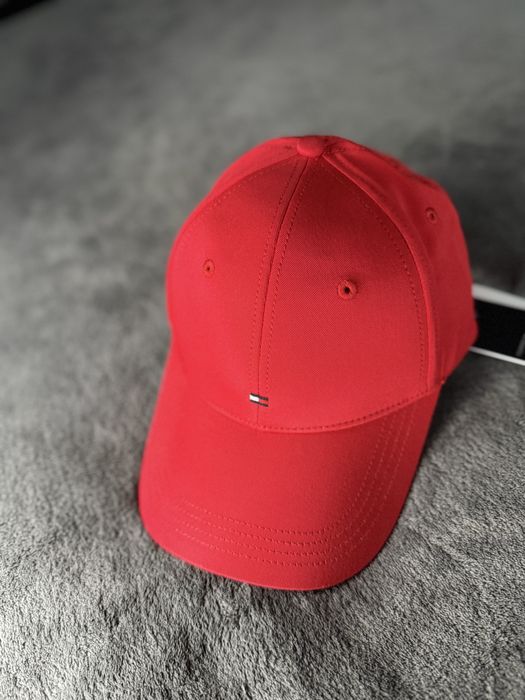 Tommy Hilfiger flag cap sapca unisex culoare rosu marime OS noua