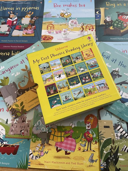 Set cărți Usborne Phonics pentru copii