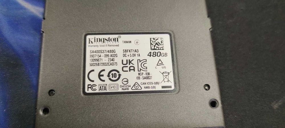 SSD Kingston 480GB