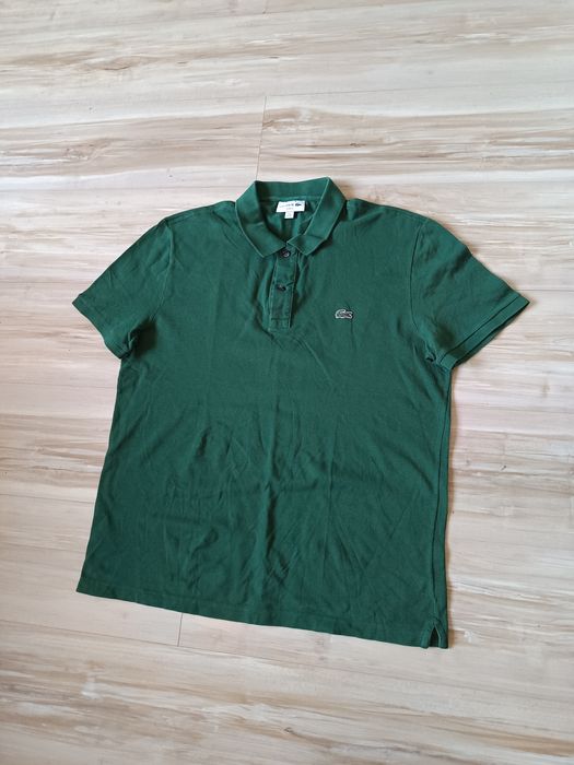 Оригинална мъжка тениска с яка Lacoste
