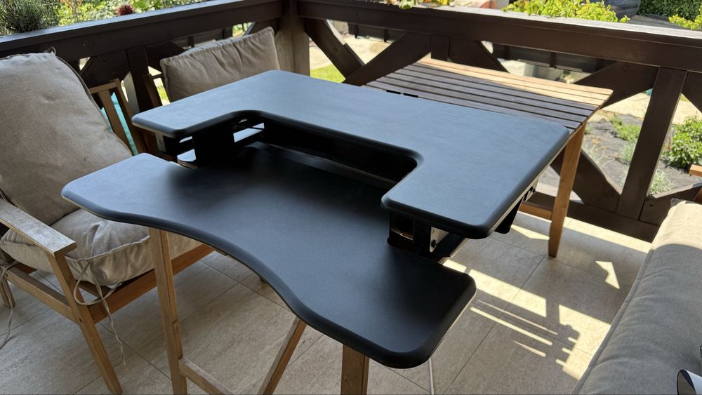 Convertor ergonomic pentru birou reglabil pe înălțime (Standing Desk Converter)