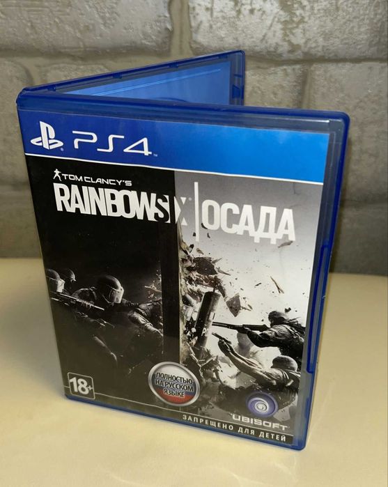 Продам диск Tom Clancy Rainbows Осада PS4