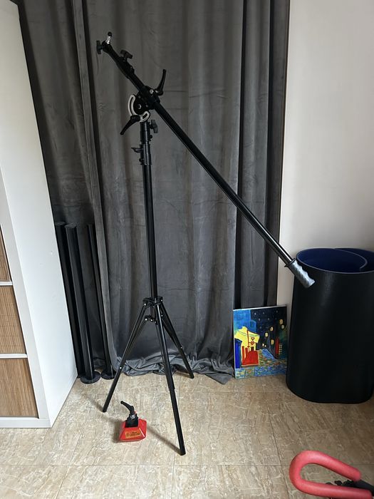 Статив (стойка) за студийно осветление, жираф, напречно рамо