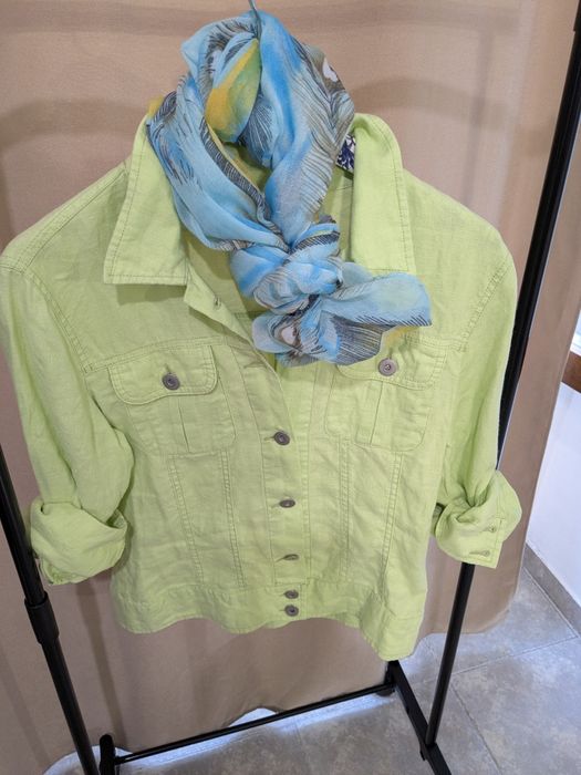 Лятно дамско яке,100% лен