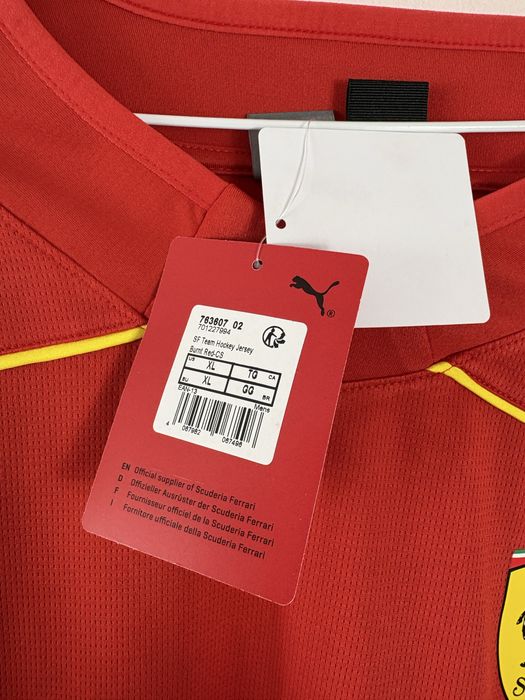 Scuderia Ferrari фланелка с дълъг ръкав