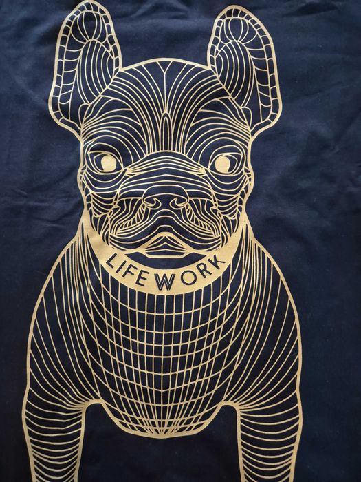 Мъжка тениска с куче