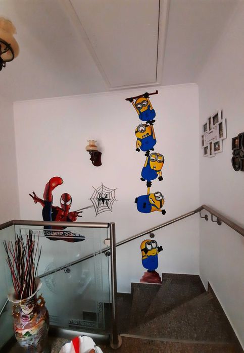 Picturi pereti, Portrete ,Caricaturi,Tenisi pictati