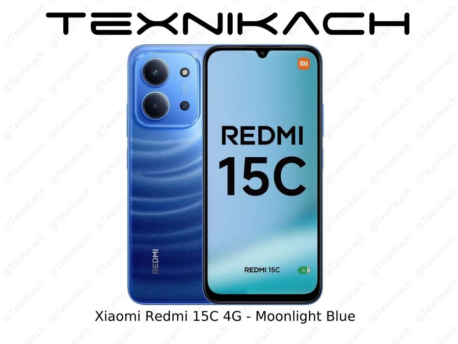 Новый • Xiaomi Redmi 15C 4G • 4/128Gb • 6/128Gb • 8/256Gb • Доставка