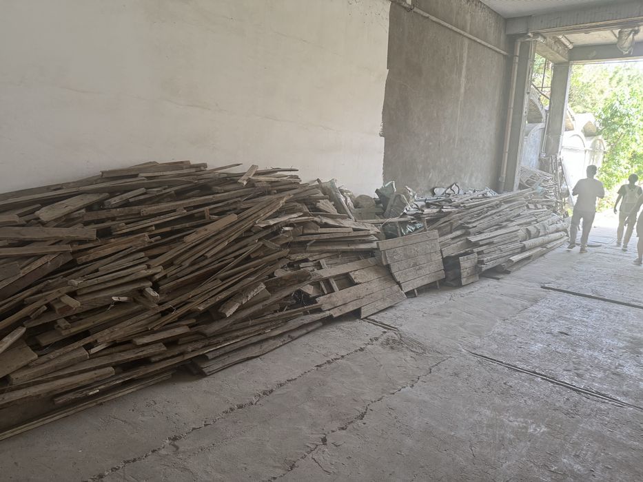 Qurilish uchun taxta o’tin