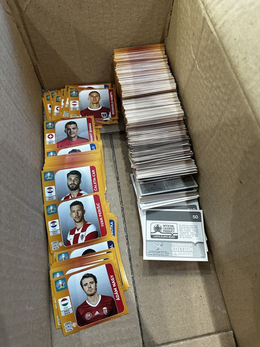 Euro 2020 Panini карти