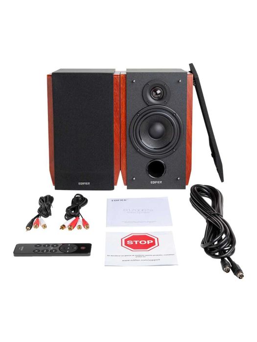 продам новый Edifier R1700BTs brown/Bluetooth/AUX/Sub OUT/66 ватт