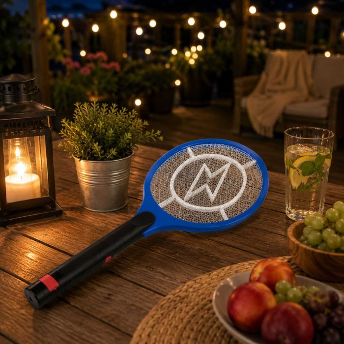 Paleta electrica anti-insecte muste tantari molii incarcare priza 230V