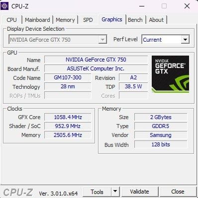 Видеокарта GTX 750 2гб