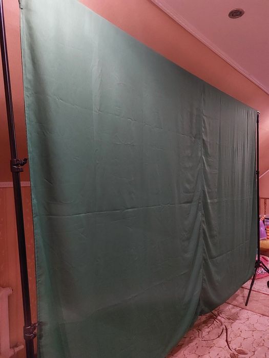 Фотофон, фотоширма, в комплекте с держателями