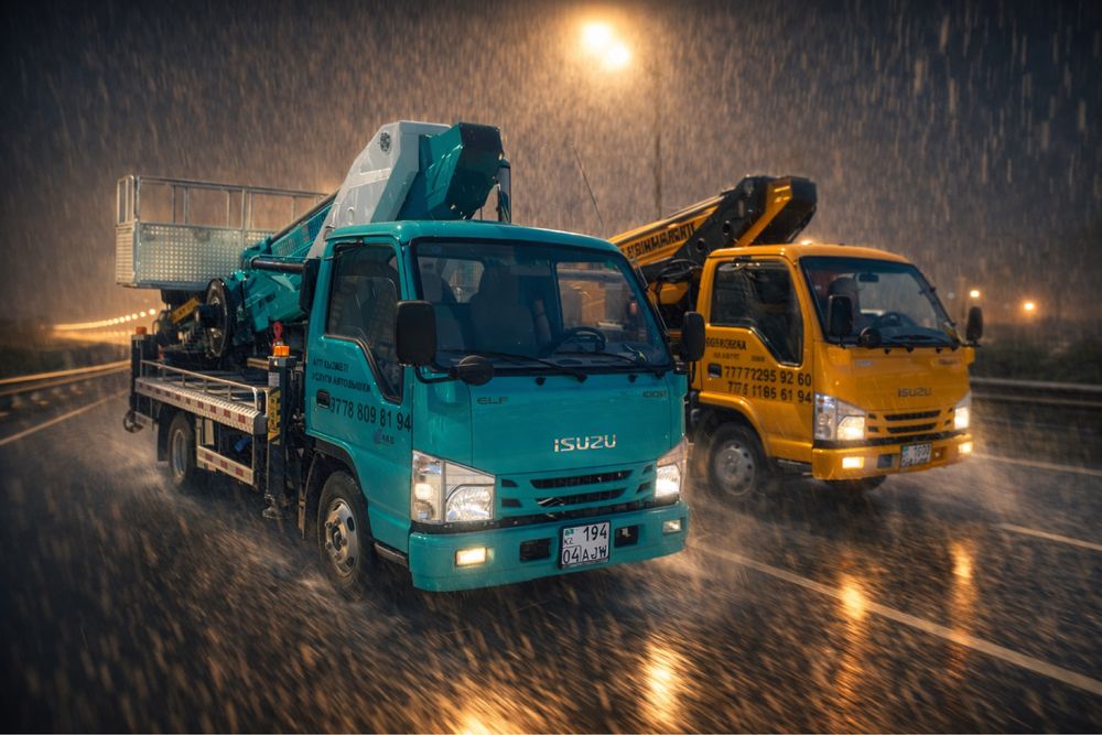 Услуги автовышки АГП кран