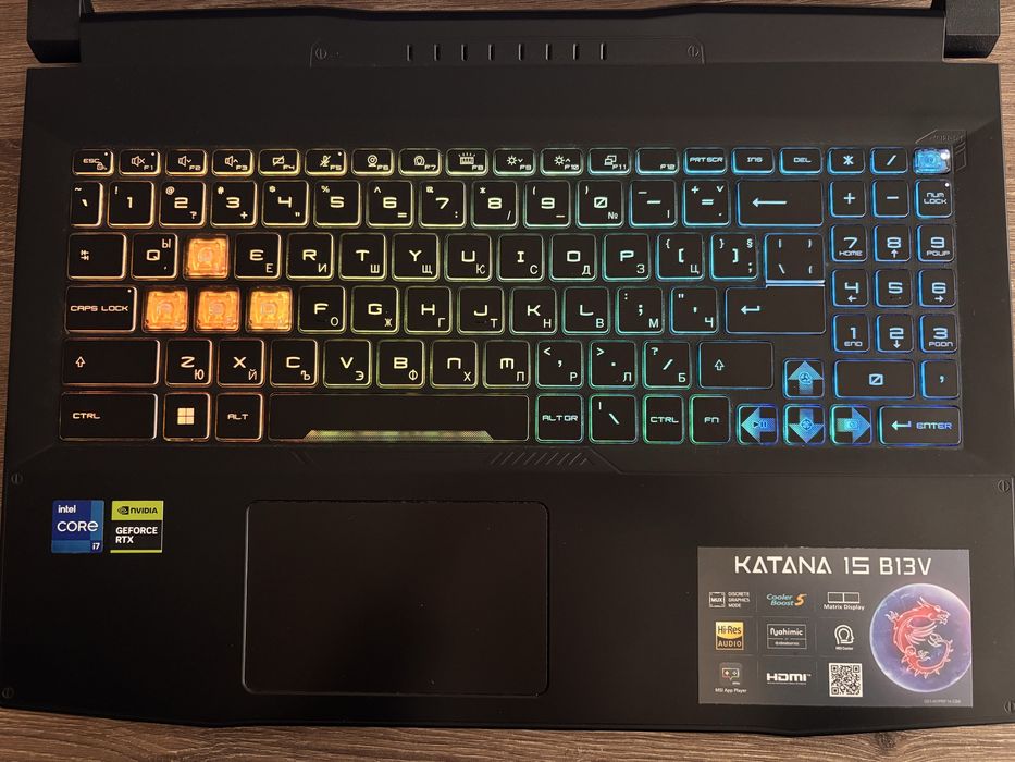 Геймърски Лаптоп Katana 15 B13V гейминг