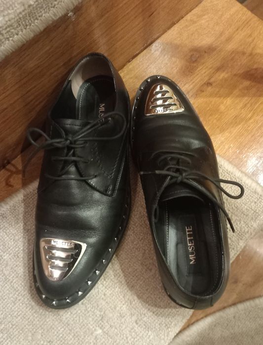 Pantofi Musette cu siret