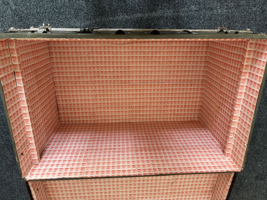 Cufăr de călătorie început secol XX, restaurat profesional