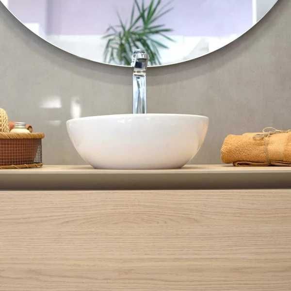 Lavoar pe blat  alb 33x33