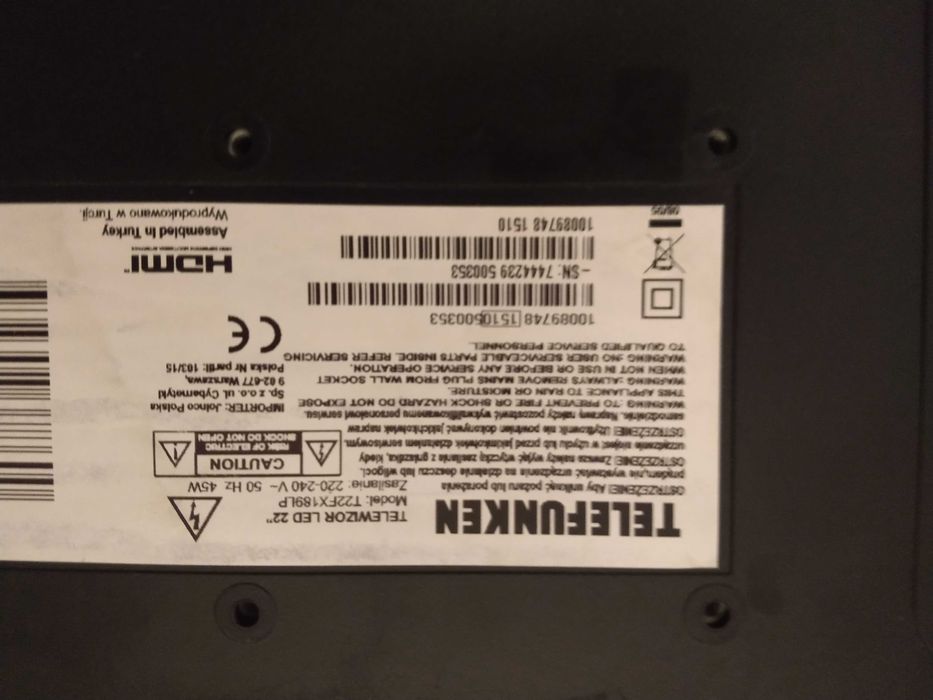 Телевизор Telefunken