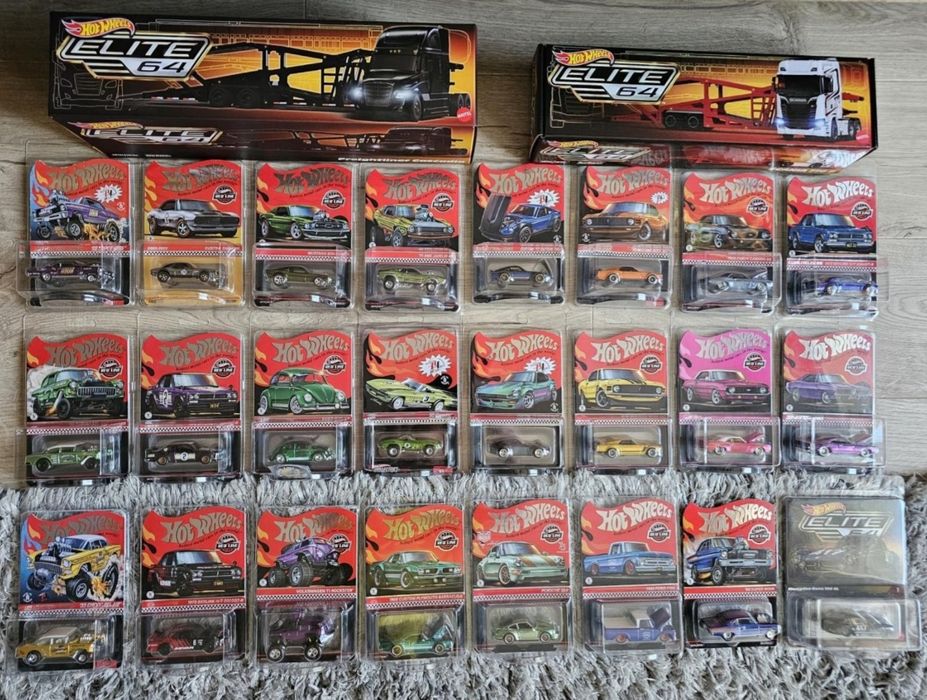 Hot Wheels Red Line Club Cars колекционерски колички 1:64 premium RLC