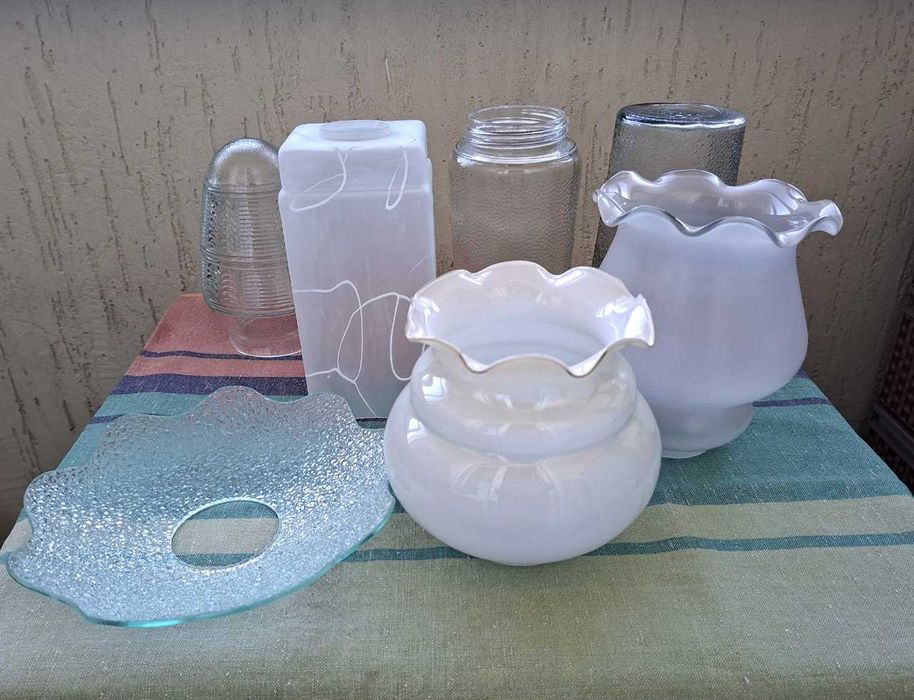 Плафоны для люстр разные