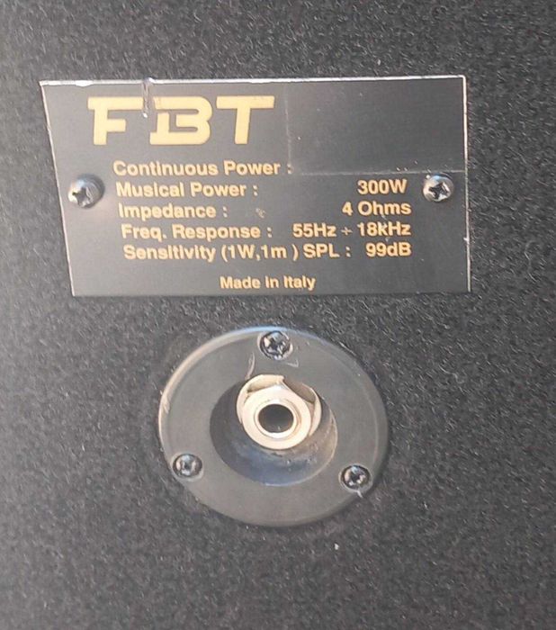 Boxe pasive FBT15 toli