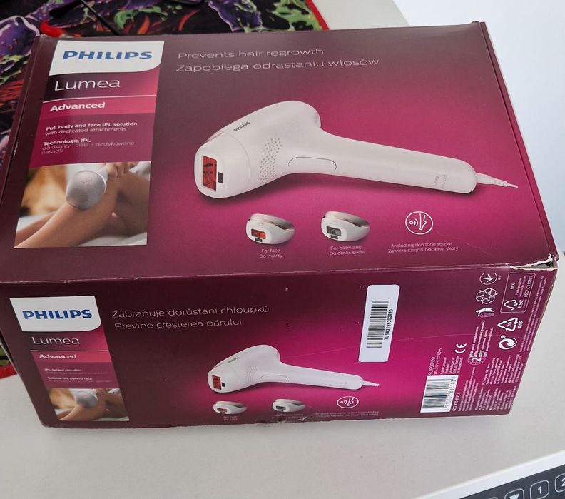 Epilator IPL Philips Lumea Advanced SC1998/00 250000 impulsuri