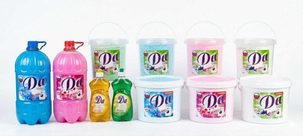 Гель для посуды и для стирки