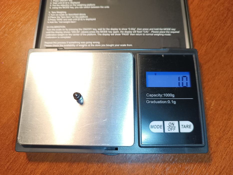 Весы электронные карманные