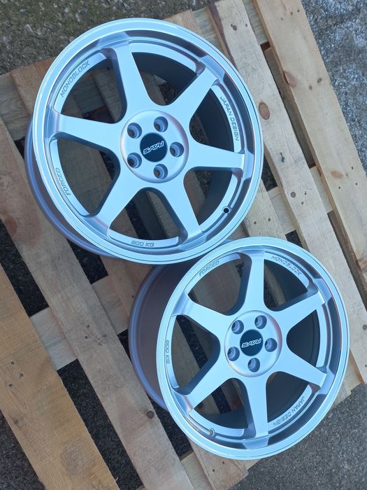 17"5х100Rays T37 Volk Racing 7.5ж ет35 Subaru Vw Golf Polo Toyota Чист