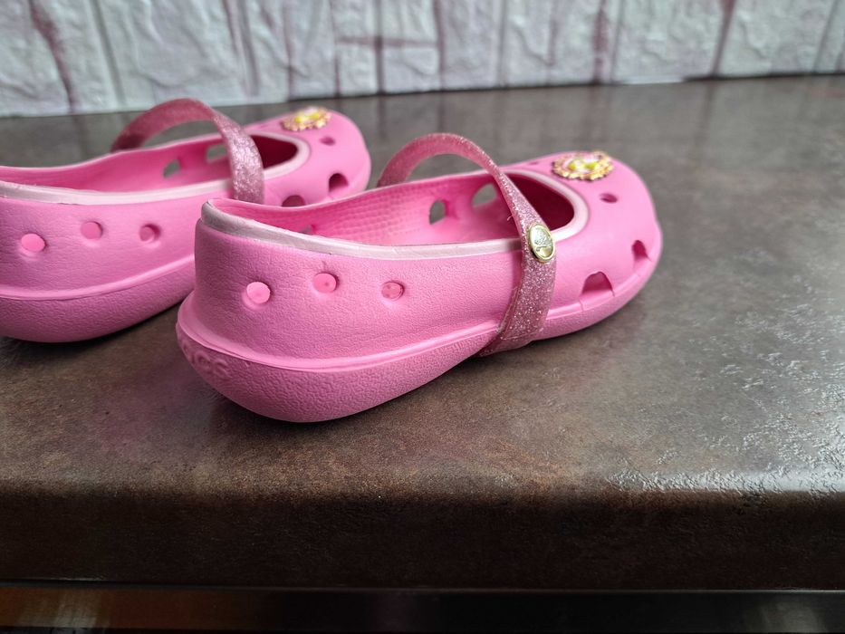 детски сандали,,летни обувки,гумени балерини,Crocs,за момиче,23