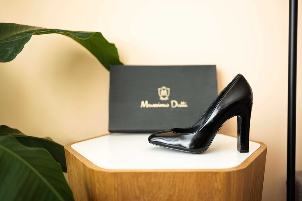 Обувки Massimo Dutti, естествена кожа