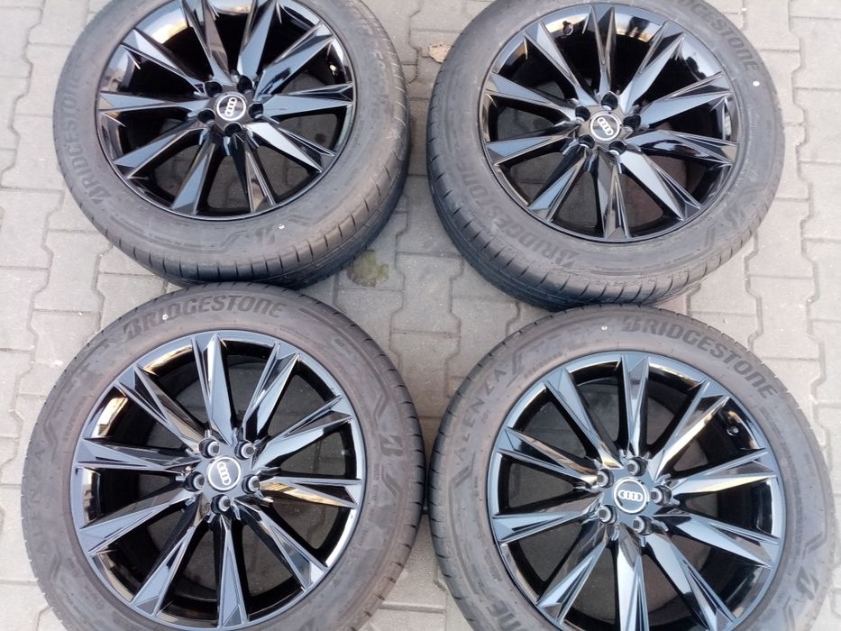 Jante originale Audi E Tron Q8, 20 "cu anvelope de vara. 2022