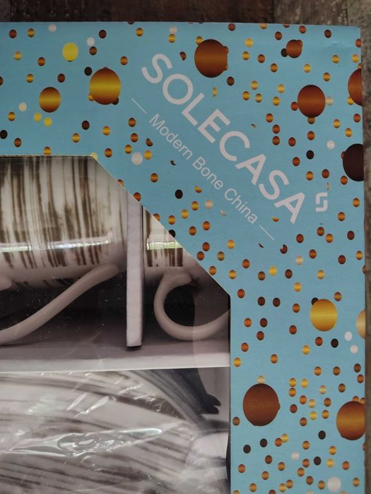 Сервиз за кафе и чай (нов) 12 части Solecasa 220 мл - 45 лв.