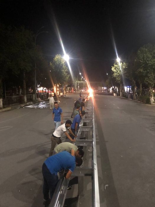 Дорожные барьерные ограждения 11ДД