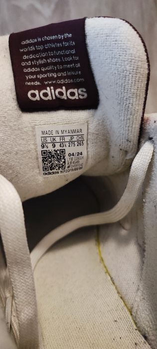 Adidas Midcity, alb/violet, 43 1/3, 27.5 cm