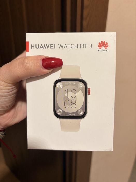 Huawei Watch Fit 3 – използван, в отлично състояние, с гаранция