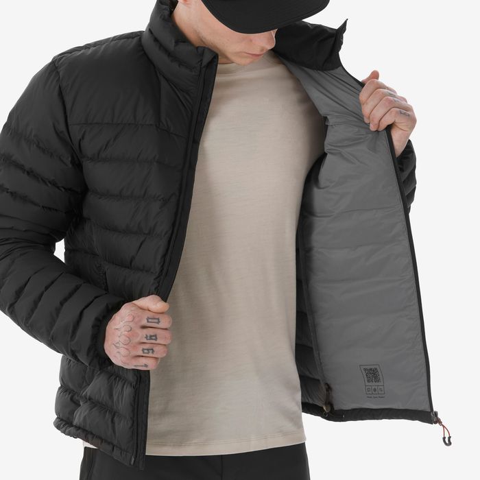 Geacă din puf Trekking la munte Mt500 - produs resigilat Decathlon