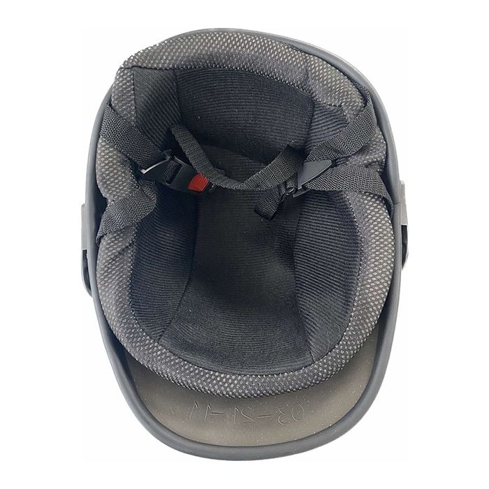 Моторна каска – черен гланц, лека и удобна