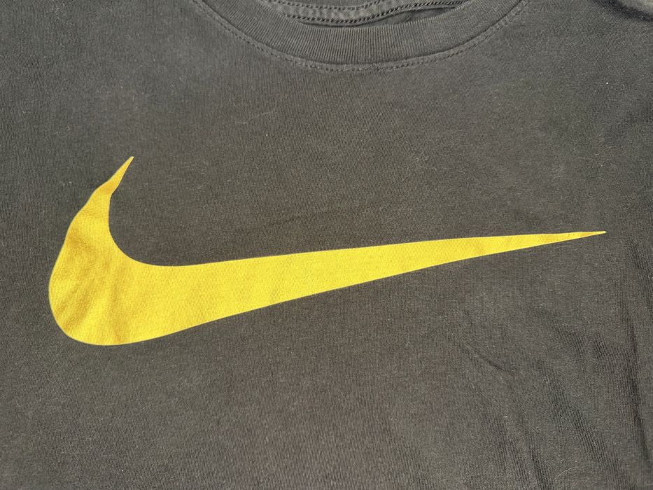 Nike блуза long sleeve M – gold logo – топ състояние