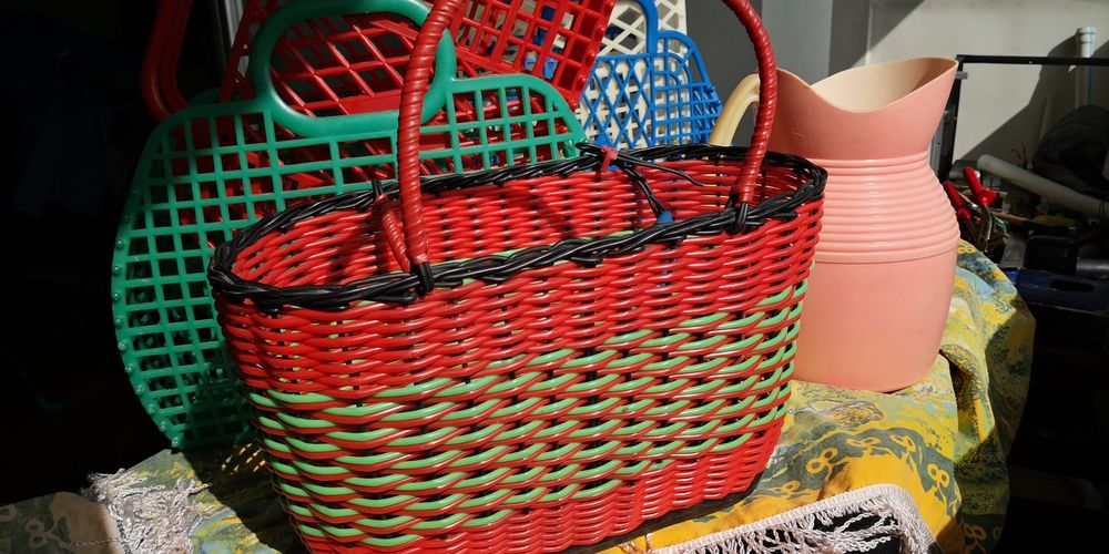 Корзинки из СССР. Ретро. Дизайн.