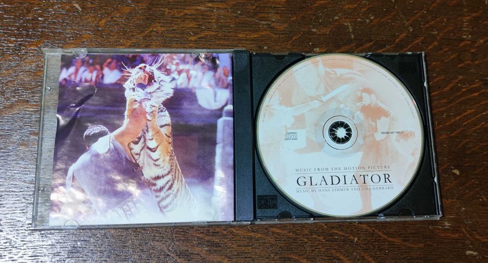 CD Gladiator Soundtrack Гладиатор Диск Музика